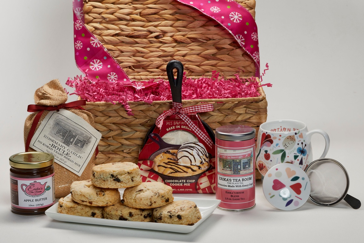 Scone and Tea Gift Basket Cratejoy